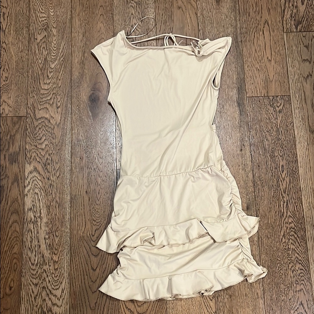 Lioness Cream Mini Dress